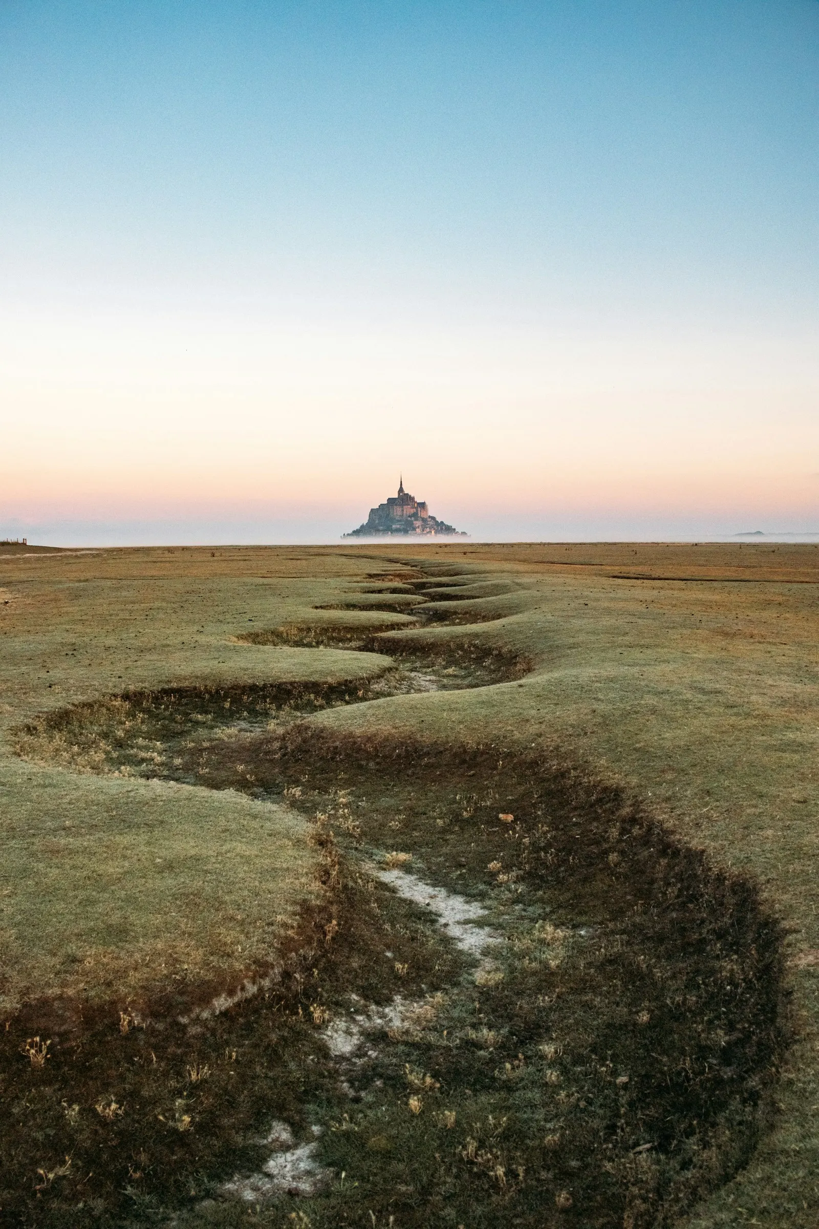 Mont-Saint-Michel beyond the tidal flats